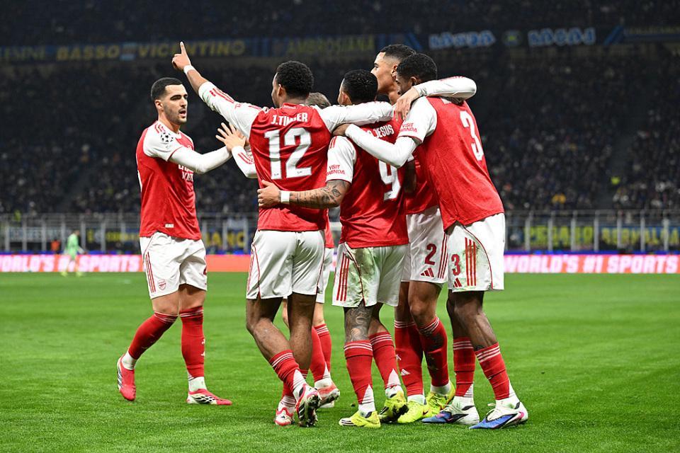 英超直播-欧冠形势：阿森纳锁定头名！西甲第3提前淘汰，意甲冠军濒临出局